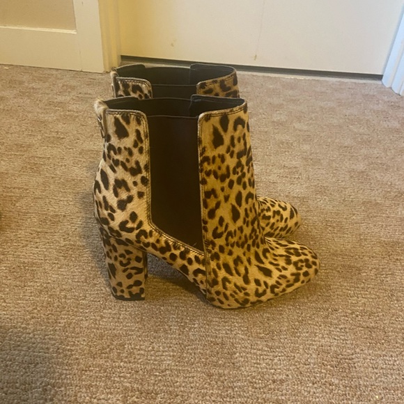 Sam Edelman leopard booties - Picture 2 of 4